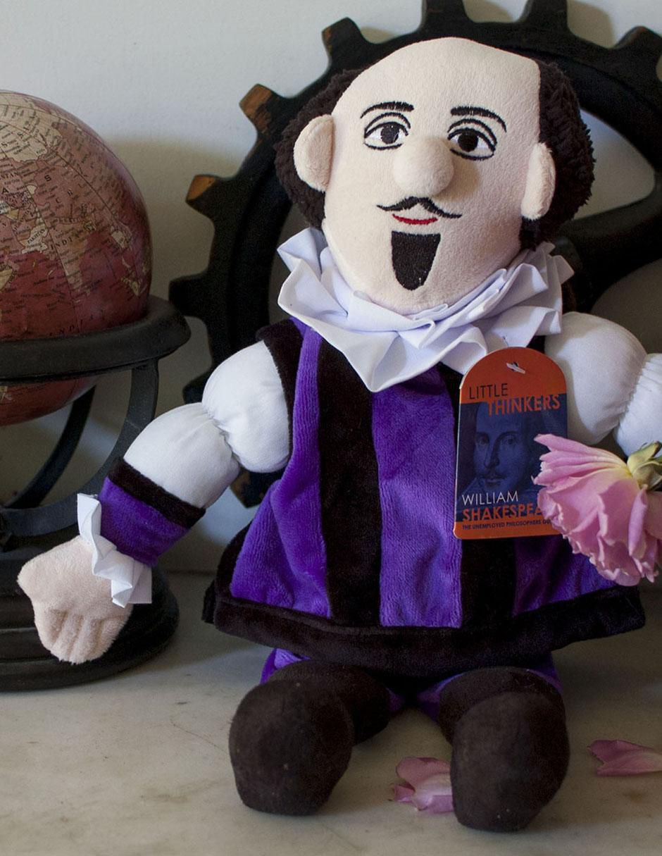 Peluche de William Shakespeare Muñeco de 12 cm 2