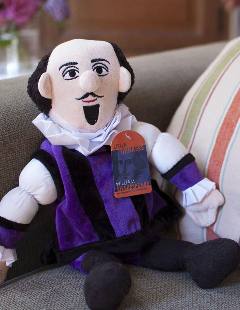 Peluche de William Shakespeare Muñeco de 12 cm 3