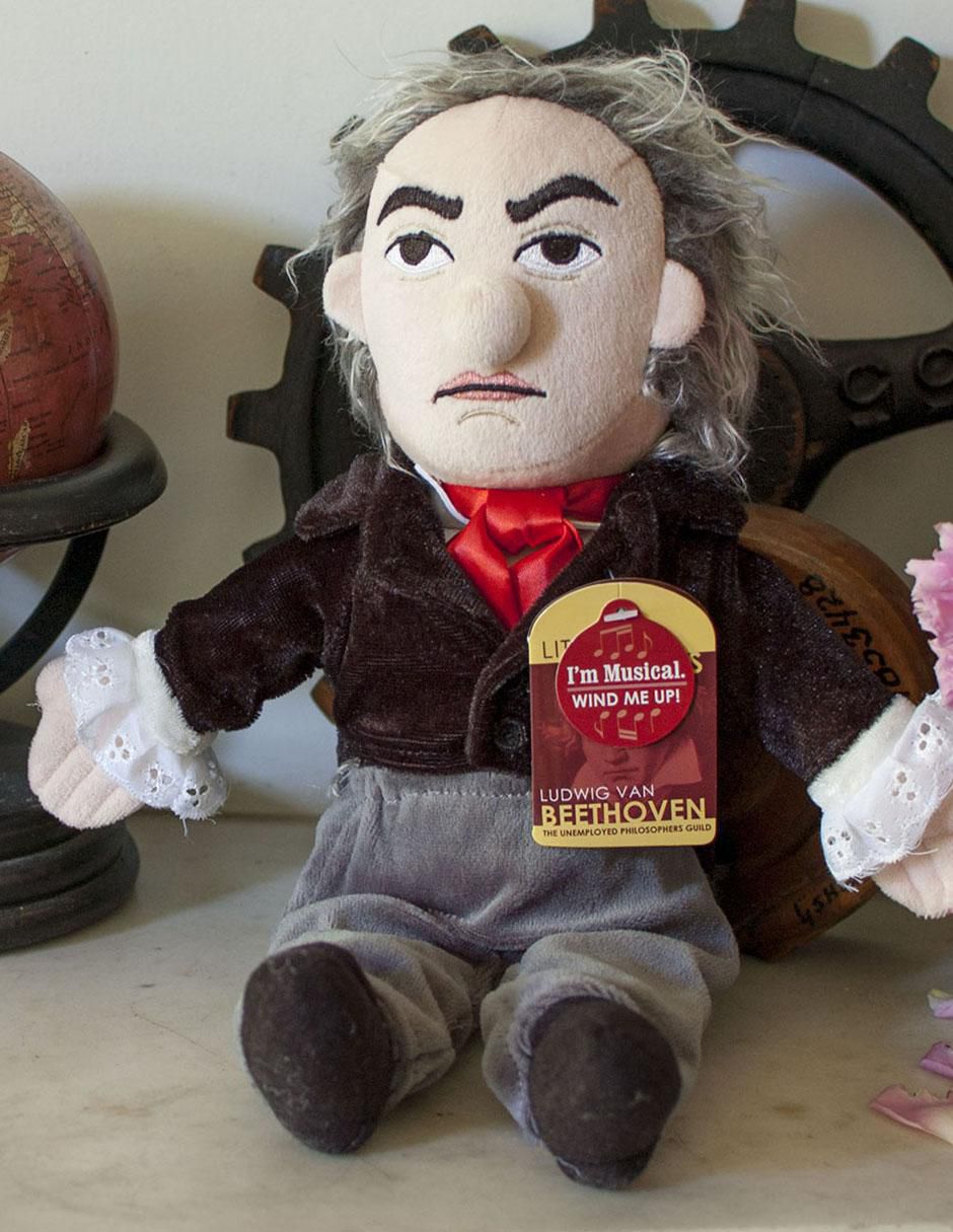 Peluche de Ludwig van Beethoven Muñeco de 12 cm 2
