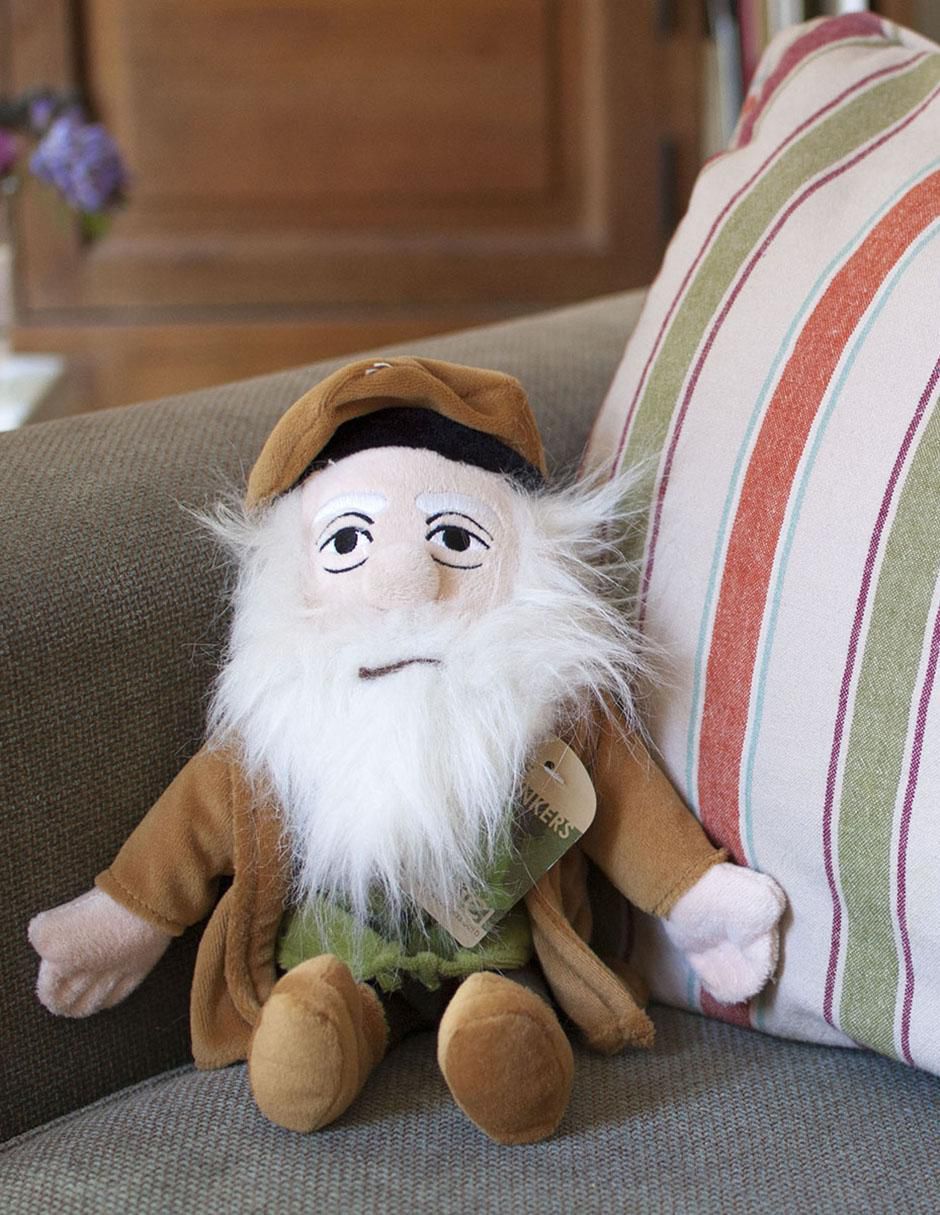 Peluche de Leonardo da Vinci Muñeco de 12 cm 3