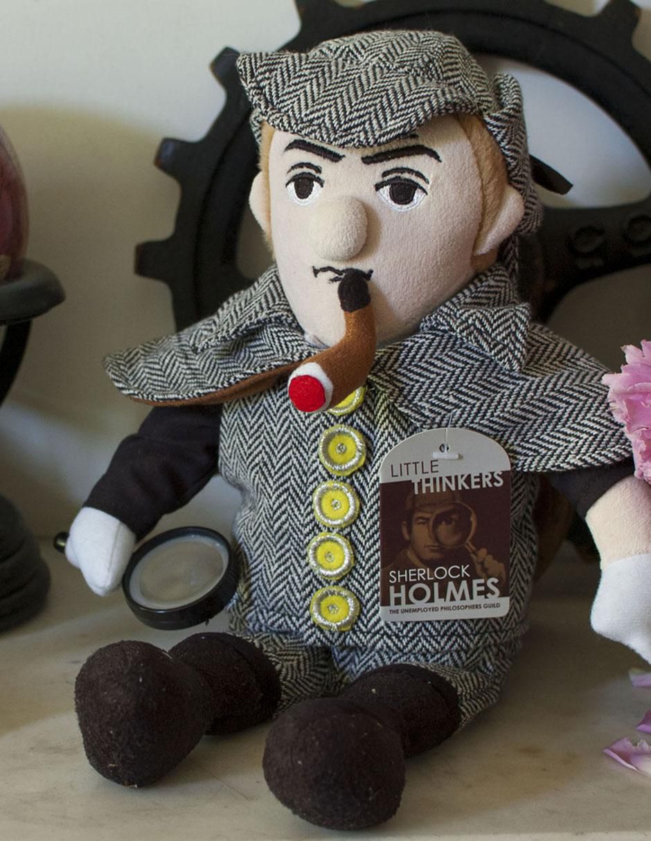 Peluche de Sherlock Holmes Muñeco de 12 cm 2