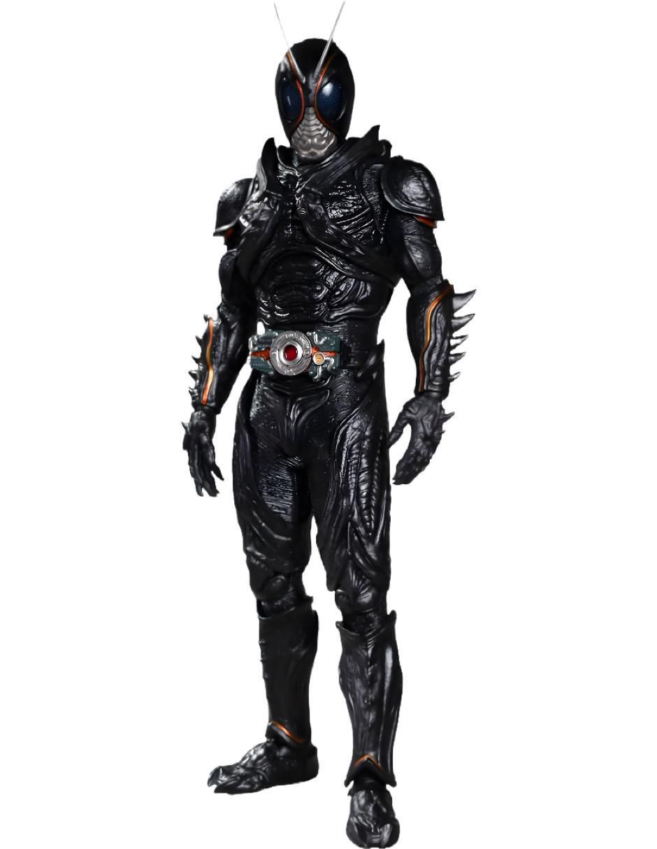 Figura de colección Kamen Rider deluxe con luz