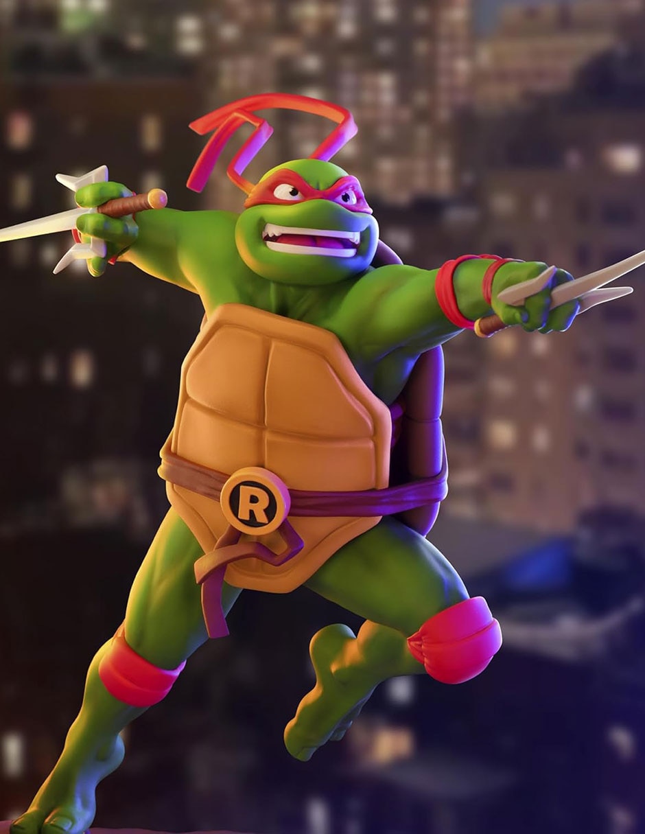 Figura de colección Teenage Mutant Ninja Turtles Raphael collectors 5