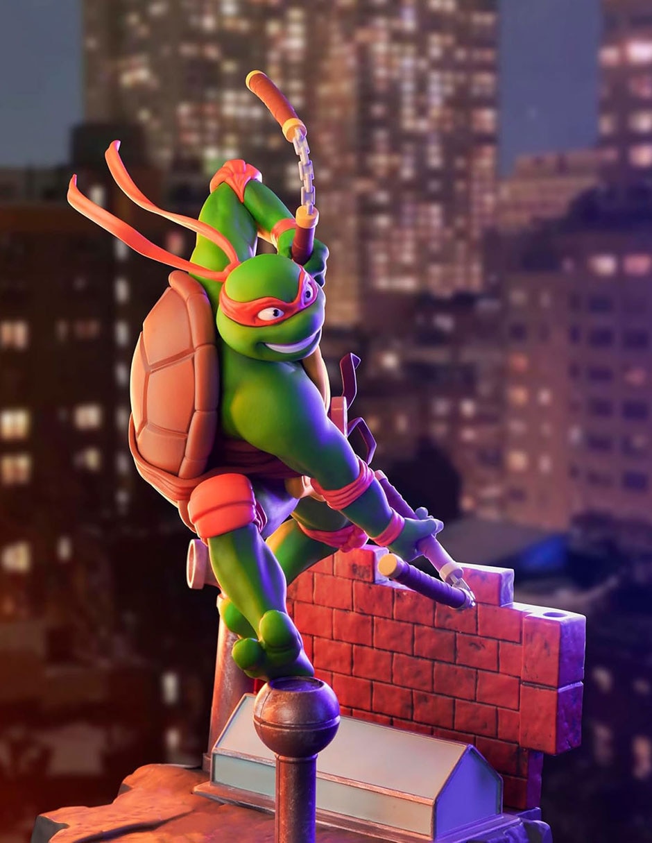 Figura de colección Teenage Mutant Ninja Turtles Michelangelo collectors 6