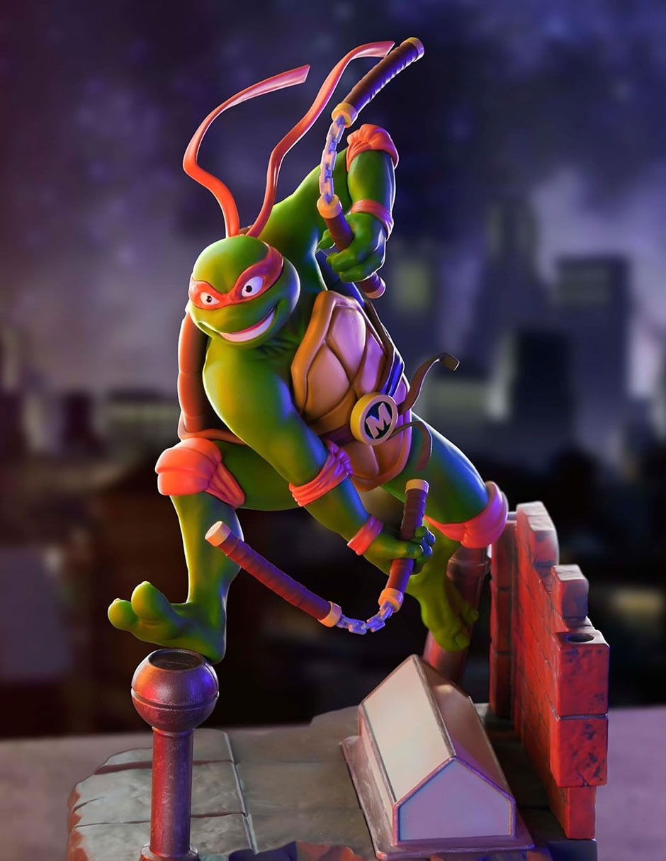 Figura de colección Teenage Mutant Ninja Turtles Michelangelo collectors 8