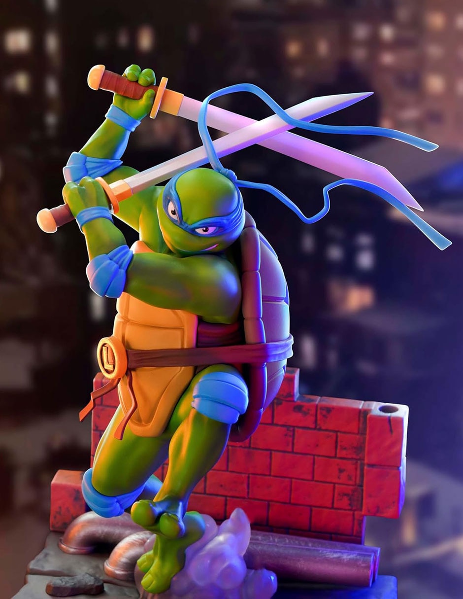 Figura de colección Teenage Mutant Ninja Turtles Leonardo collectors 8