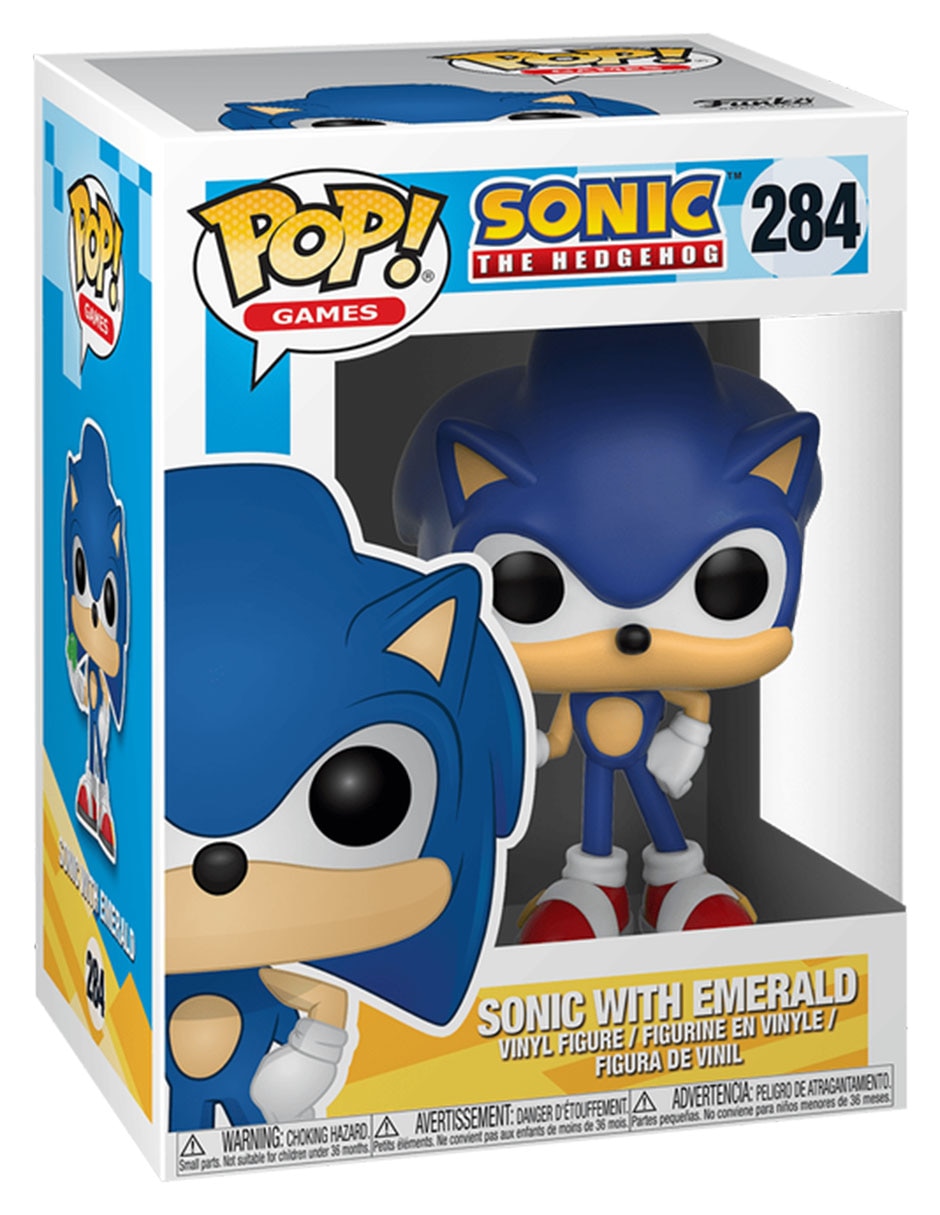 POP! Games Sonic The Hedgehog with Emerald 2