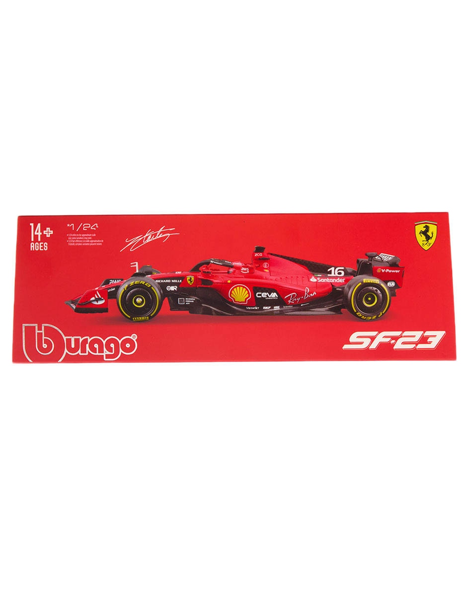 Vehículo 1:24 Charles Leclerc 2023 Ferrari SF-23 5