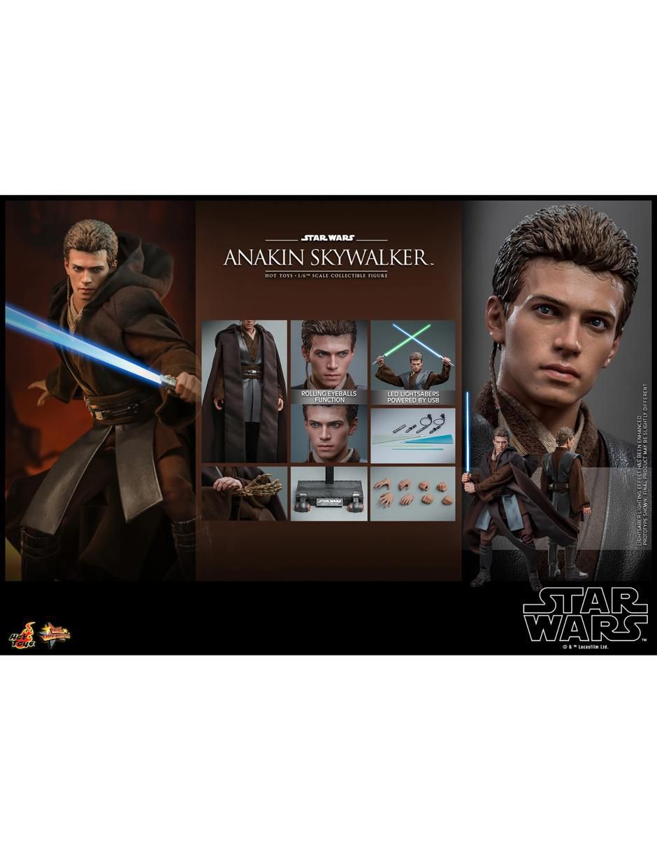 Figura de colección articulada Star Wars Anakin Skywalker collectors 2