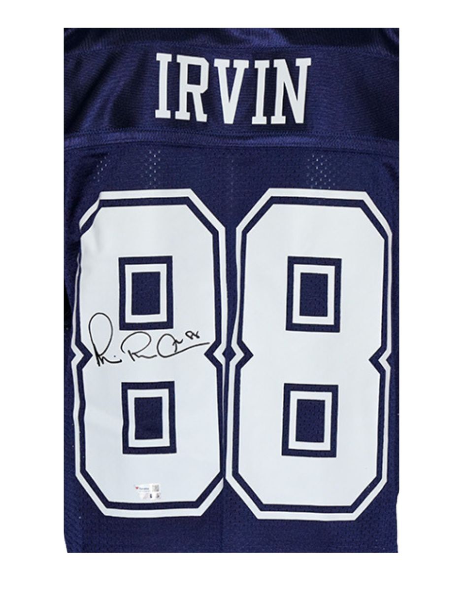 Jersey autografiado por Michael Irvin 3