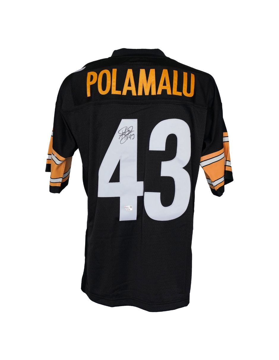 Jersey autografiado por Troy Polamalu Club de Idolos Liverpool