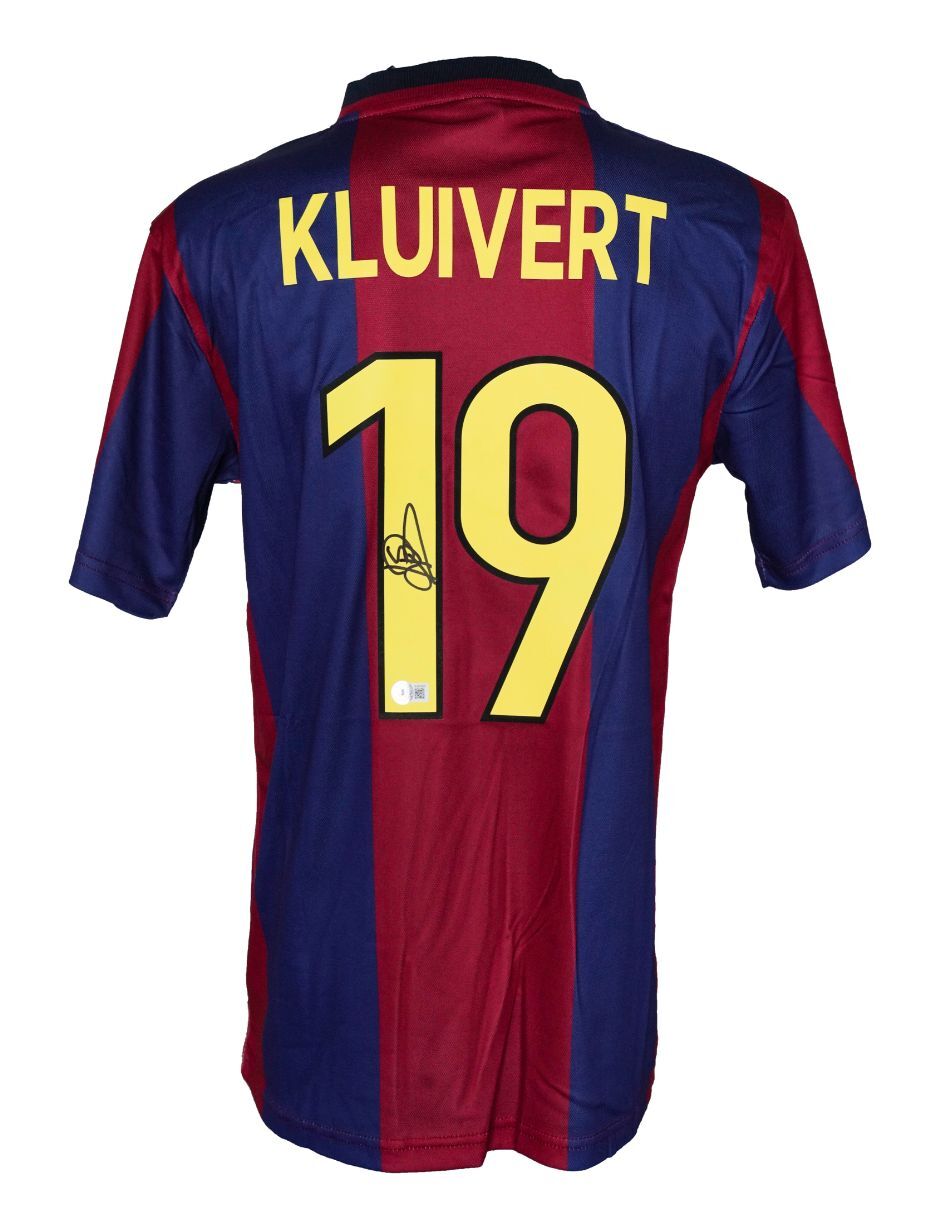 Jersey autografiado por Patrick Kluivert 2