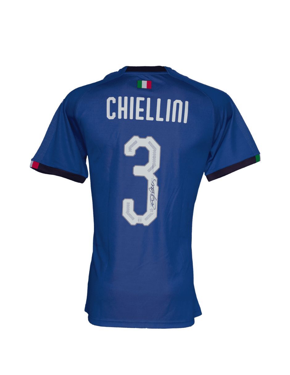 Jersey autografiado por Giorgio Chiellini