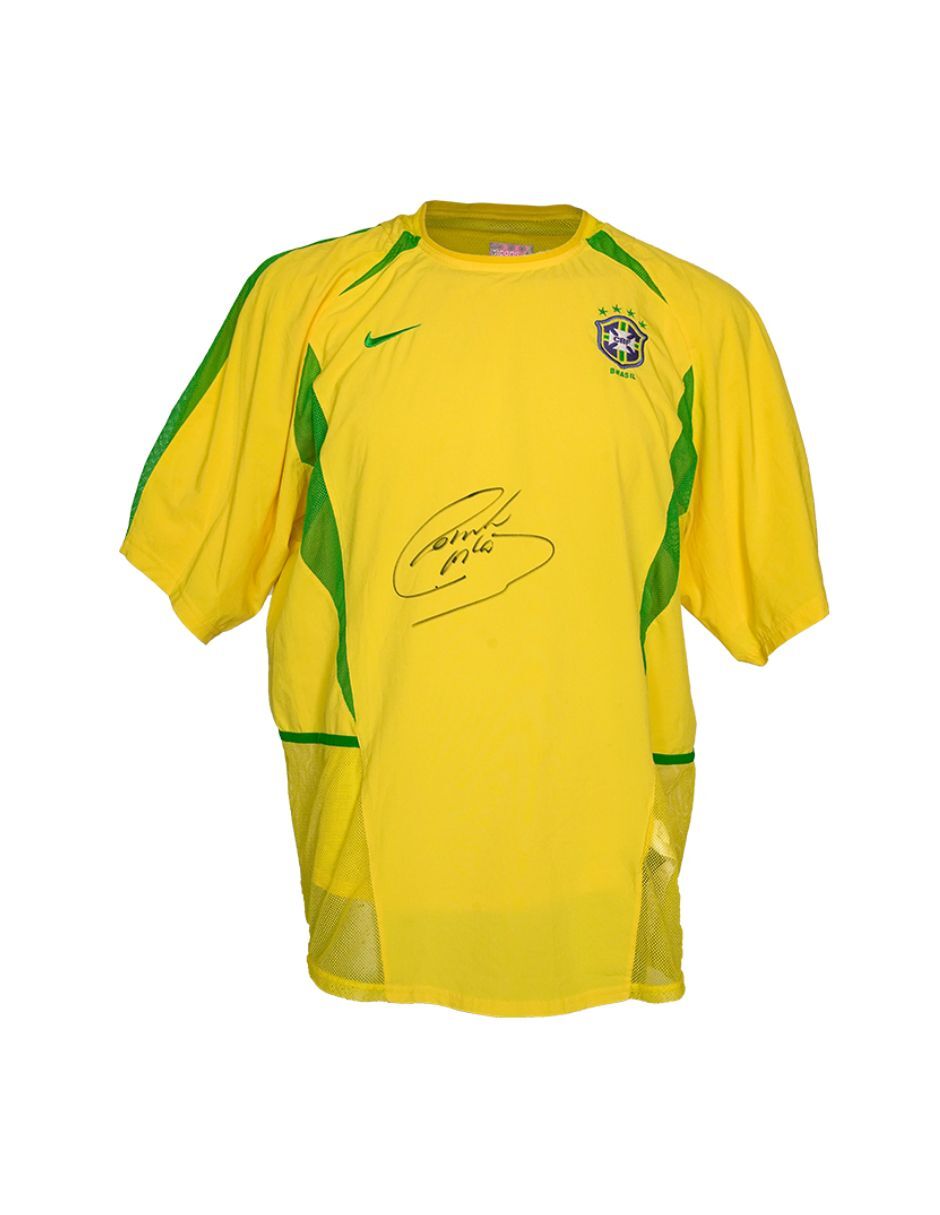 Jersey autografiado por Roberto Carlos