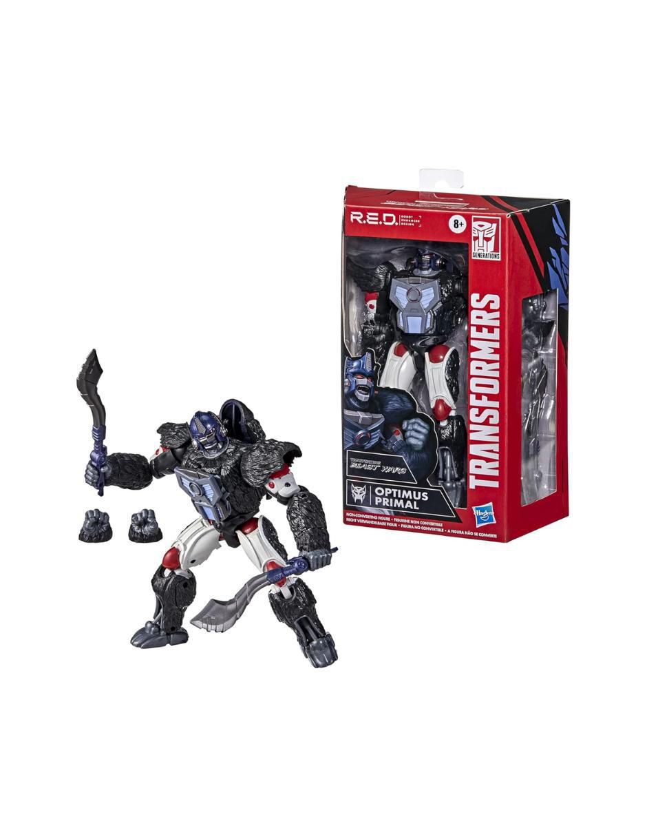 Figura de colección Transformers Optimus primal 3