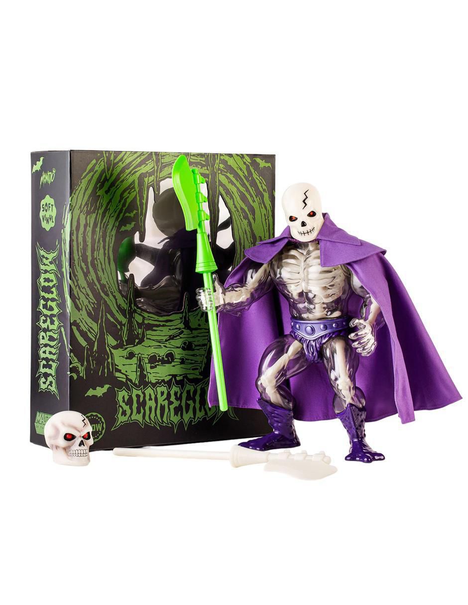 Figura de colección articulada Masters of the Universe Scare Glow chase 3