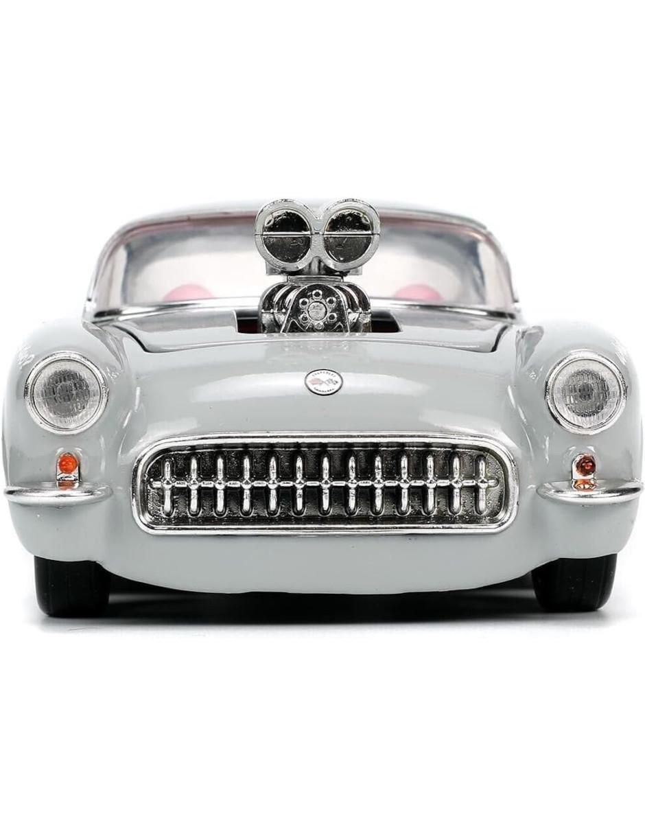 Automóvil deportivo chevrolet corvette 1957 Bugs Bunny 2