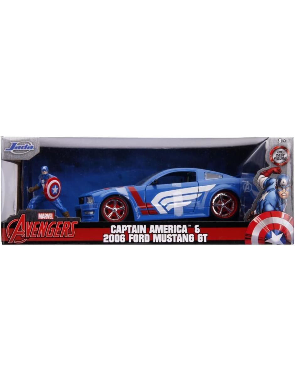 Automóvil deportivo ford mustang gt 2006 Capitán América 5