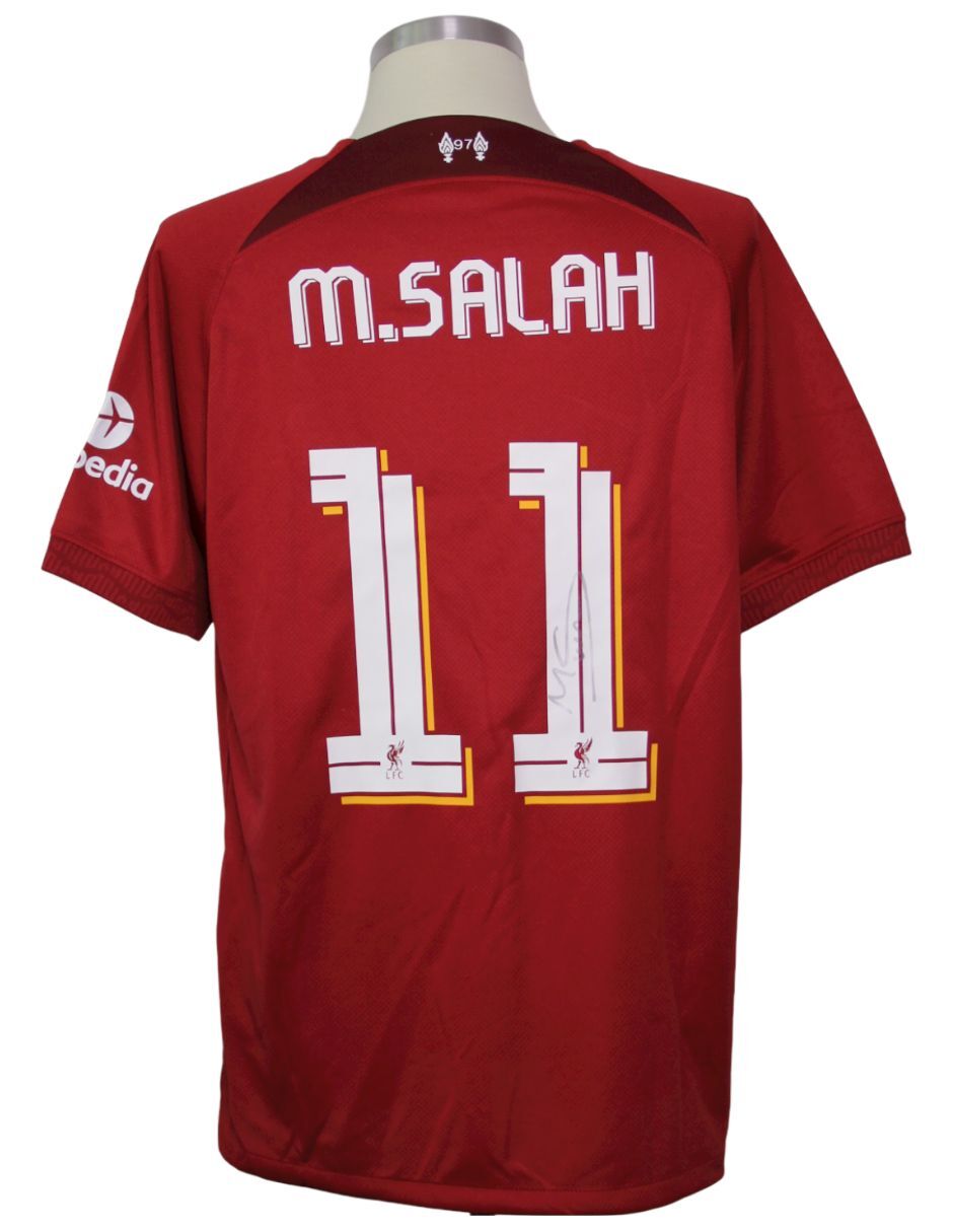 Jersey autografiado por Mohamed Salah 2
