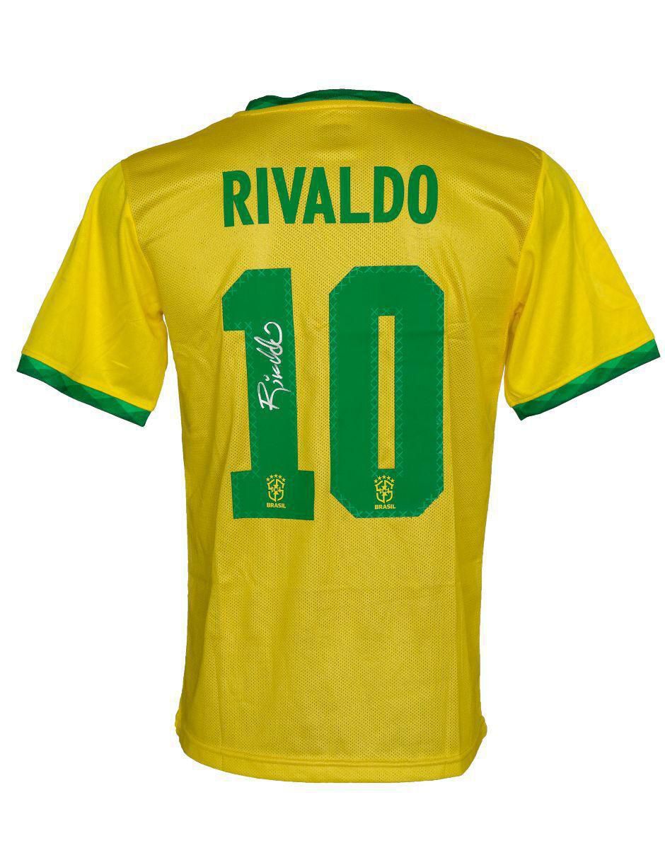 Jersey autografiado por Rivaldo