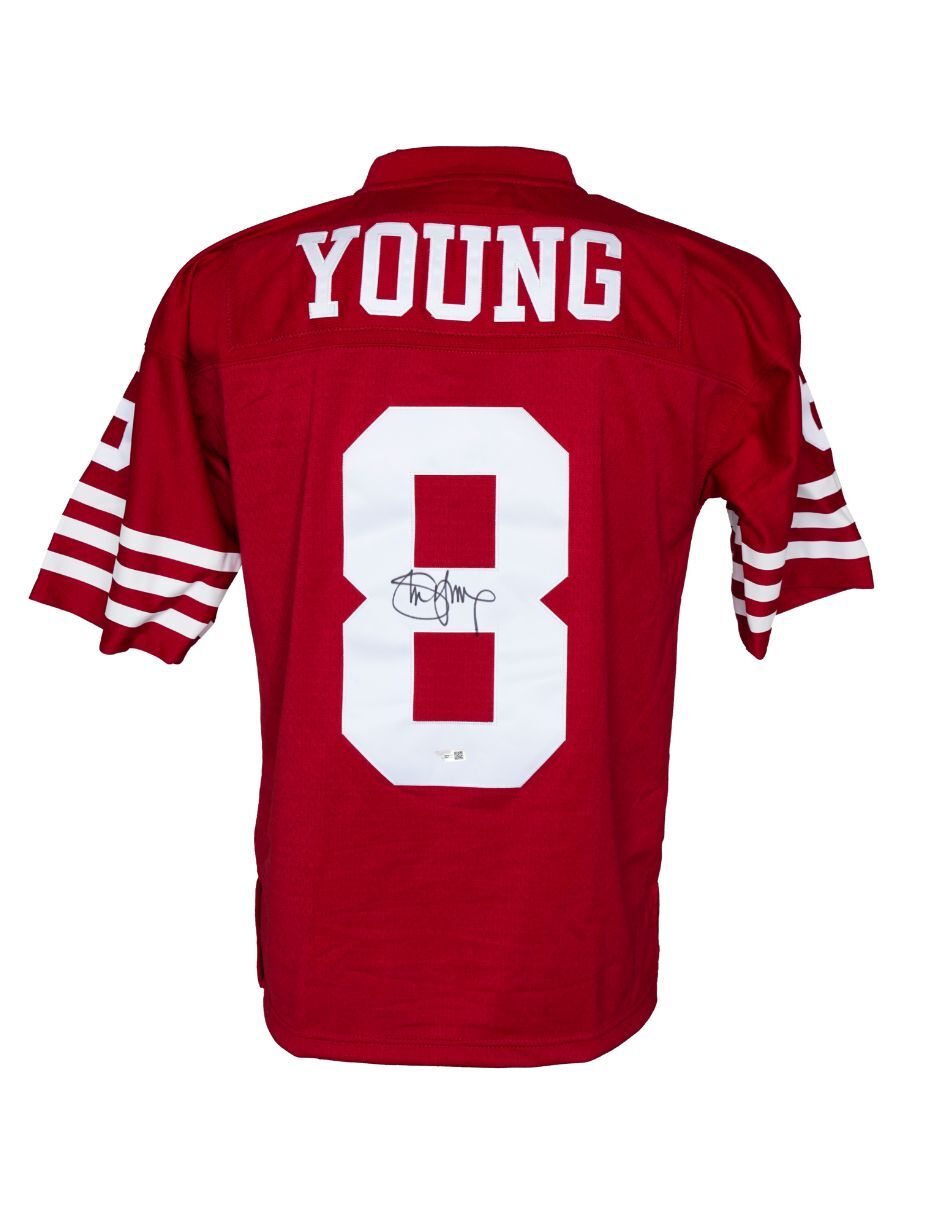Jersey autografiado por Steve Young 2