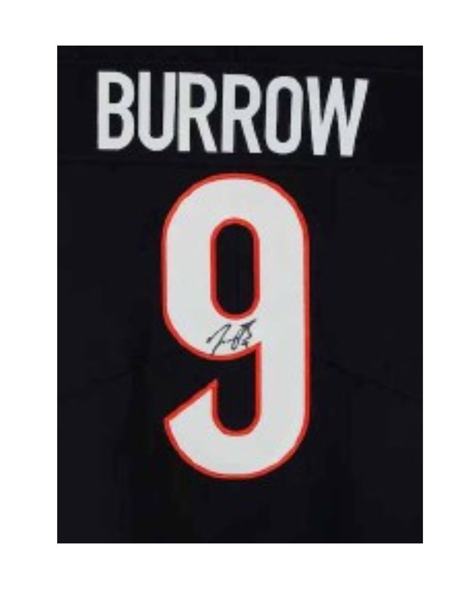 Jersey autografiado por Joe Burrow 3