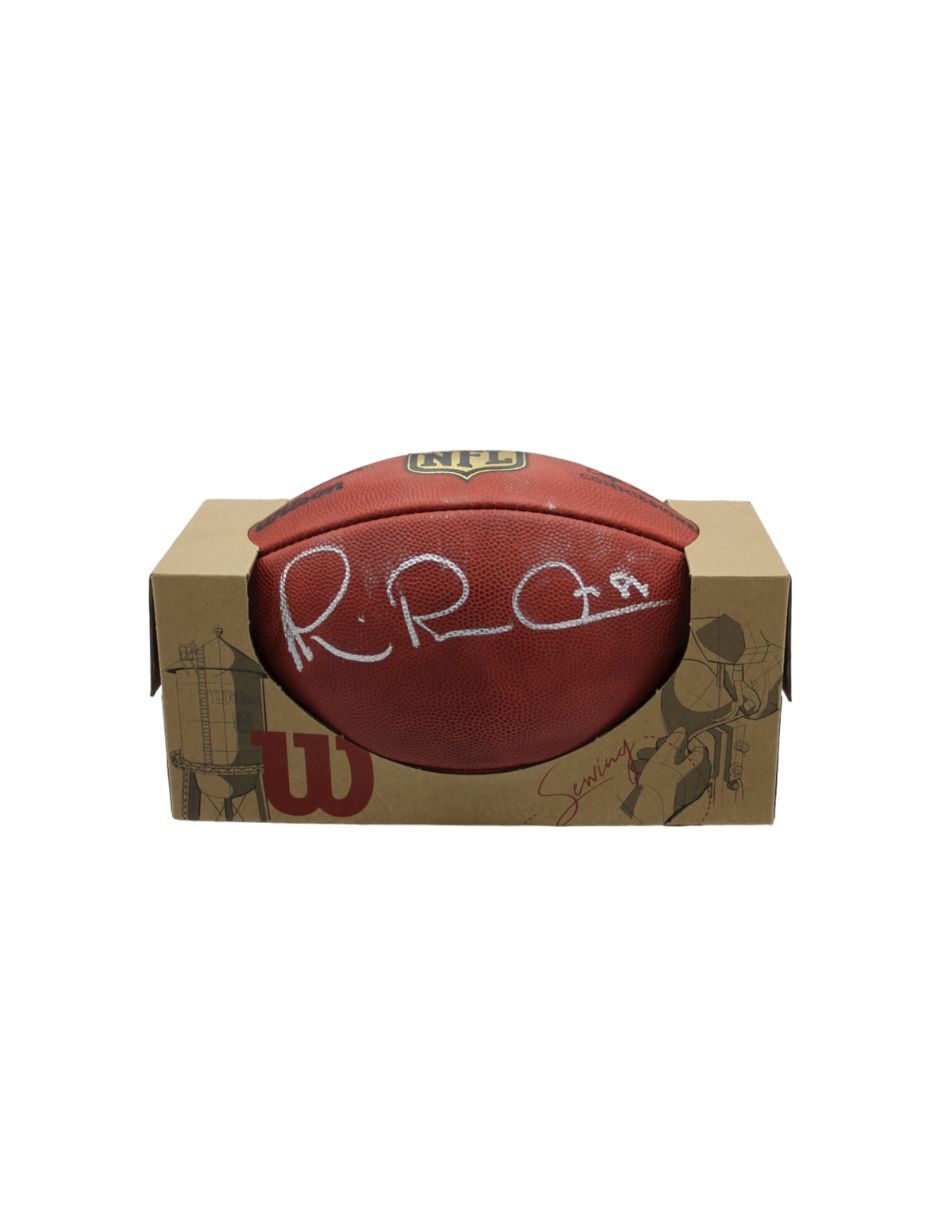 Balón autografiado por Michael Irvin