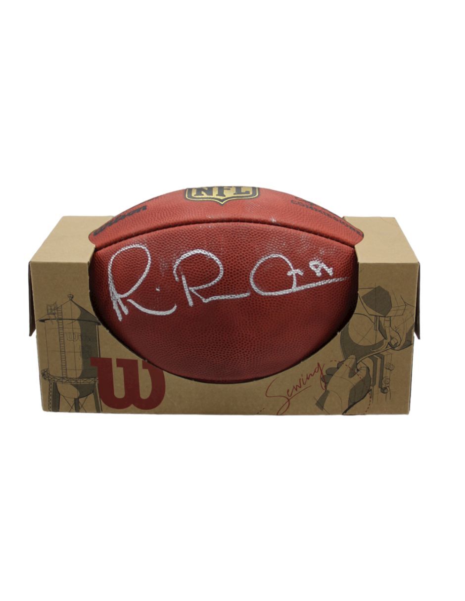 Balón autografiado por Michael Irvin 2
