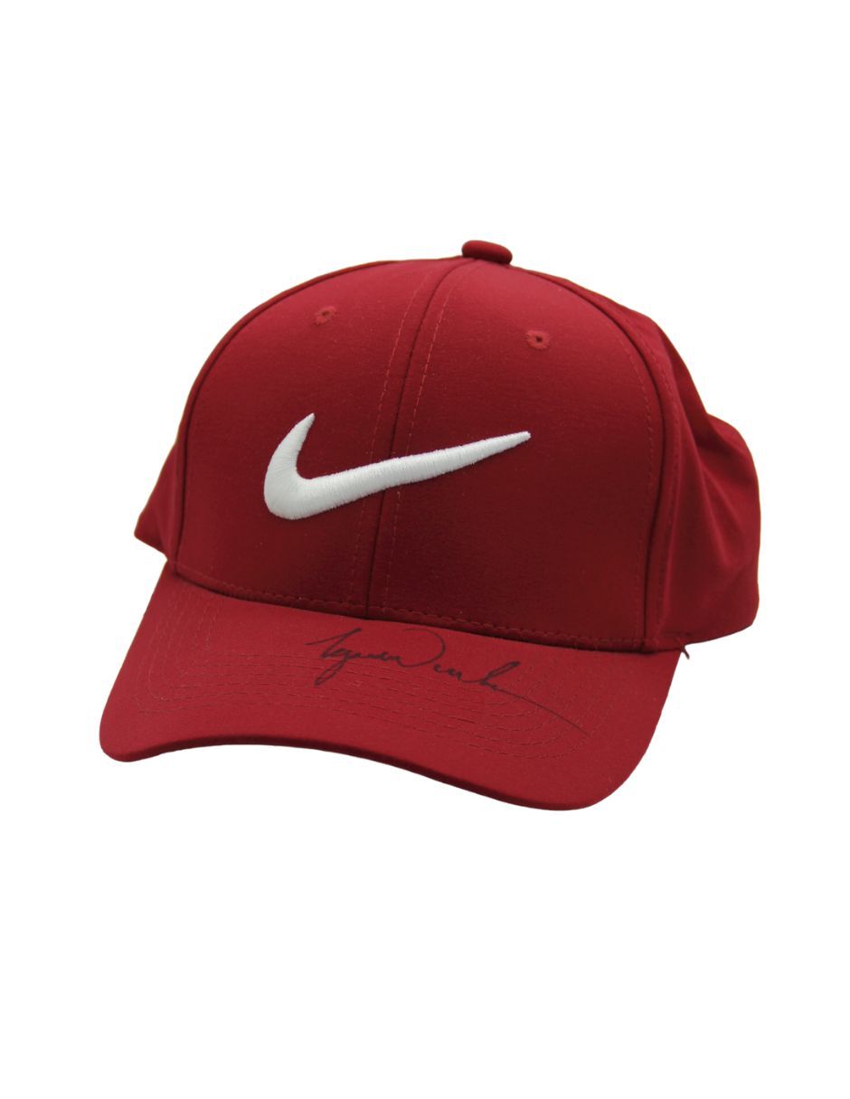 Gorra autografiado por Tiger Woods