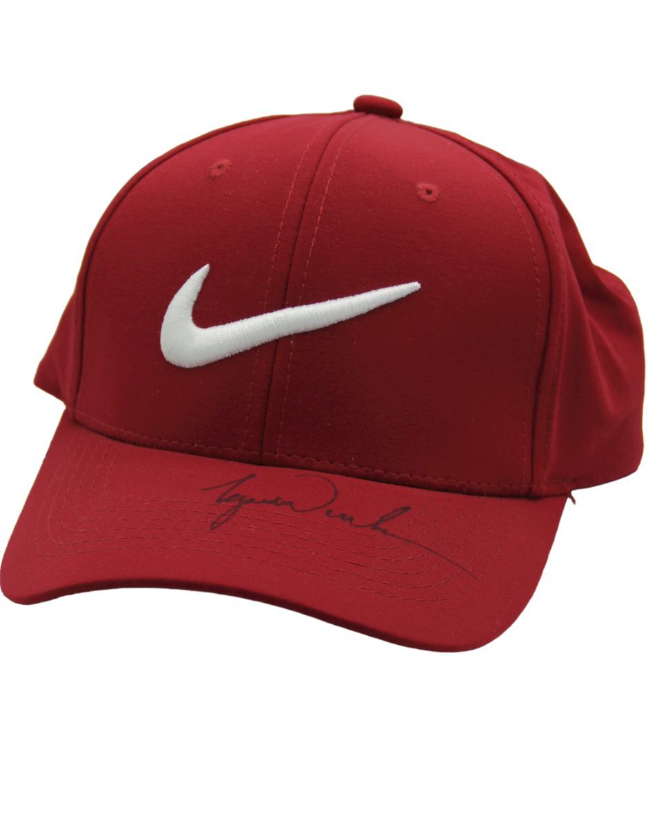 Gorra autografiado por Tiger Woods 2