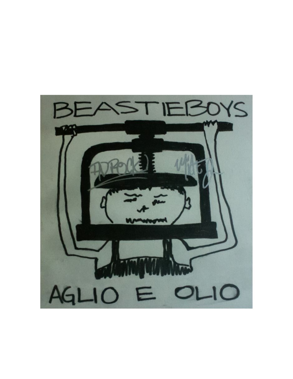 Disco de Vinilo autografiado por Beastie Boys Disco de Vinilo autografiado por Beastie Boys
