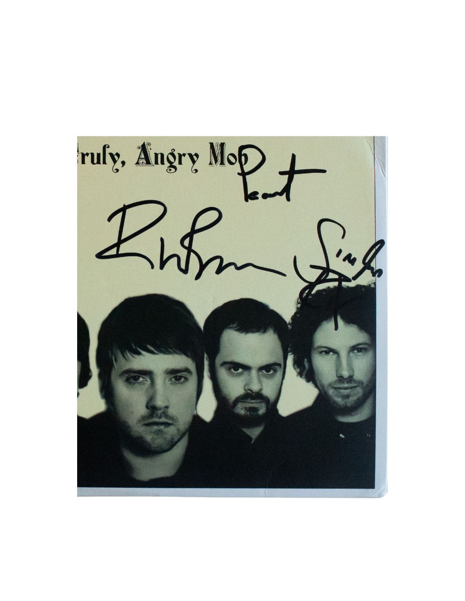 Disco de Vinilo autografiado por Kaiser Chiefs 3