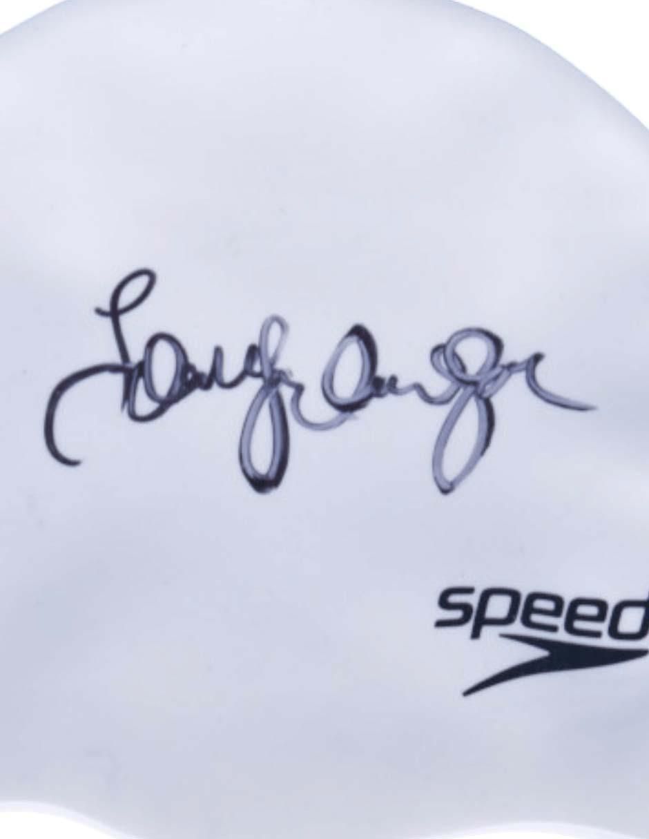Gorra Para Natación autografiado por Ian Thorpe 2
