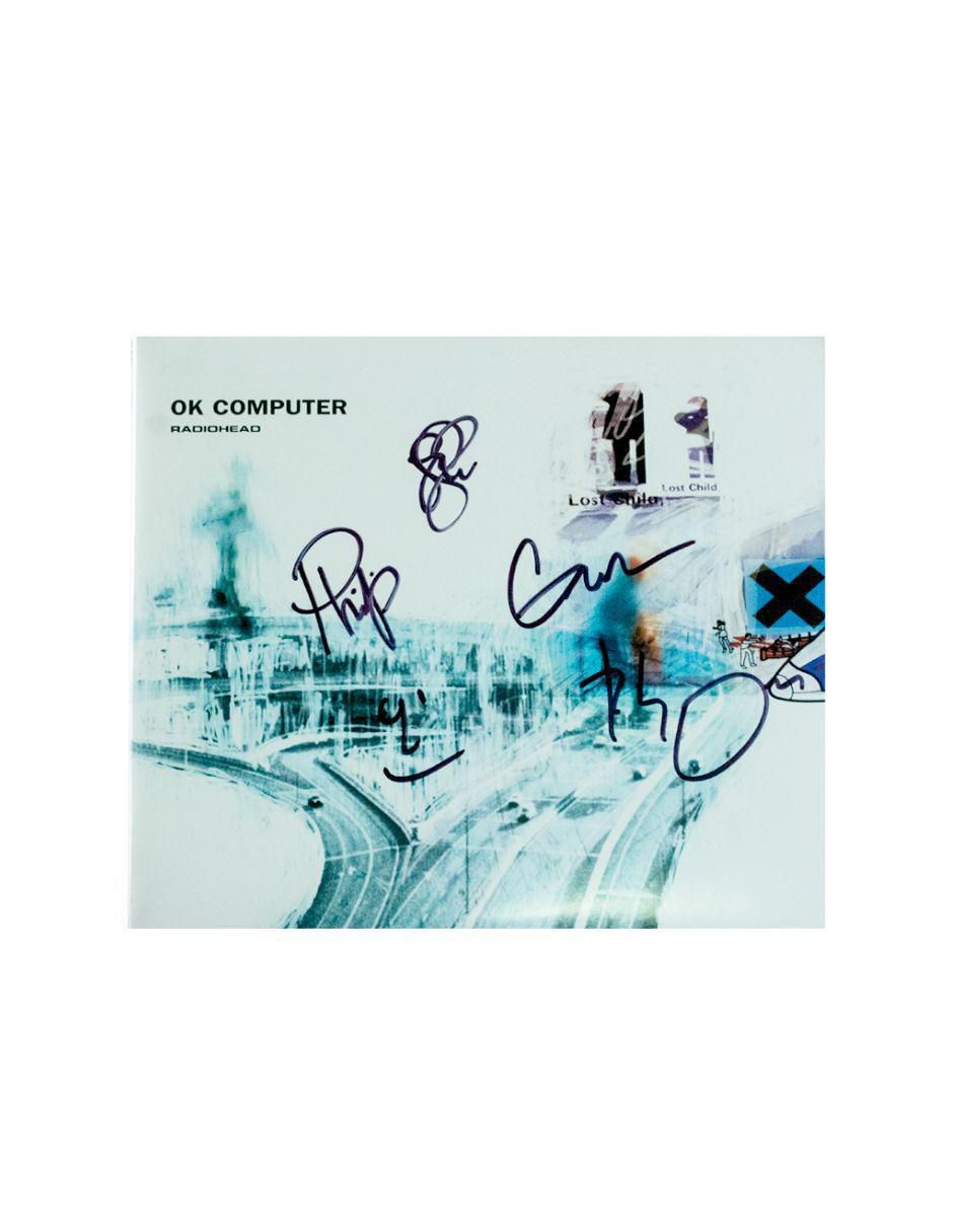 Disco de Vinilo autografiado por Radiohead Disco de Vinilo autografiado por Radiohead