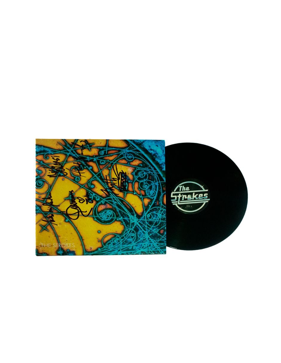 Disco de Vinilo autografiado por The Strokes 4