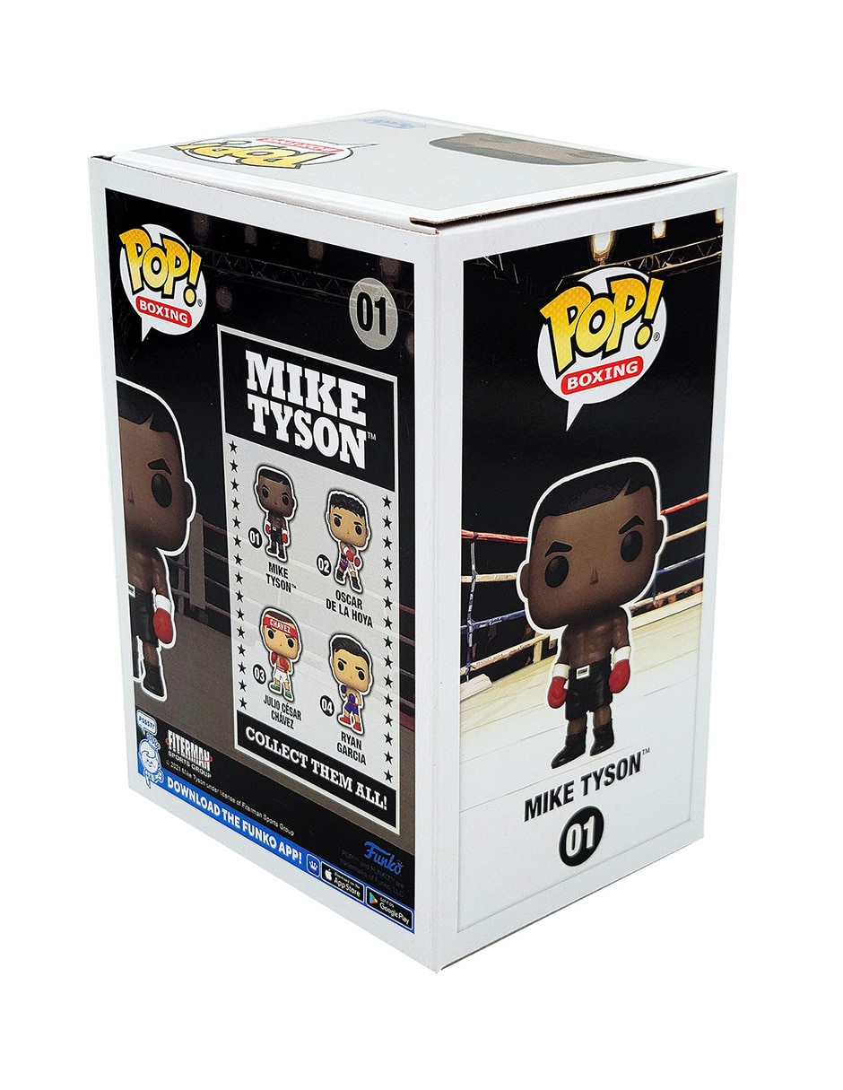 Figura Coleccionable autografiado por Mike Tyson 4