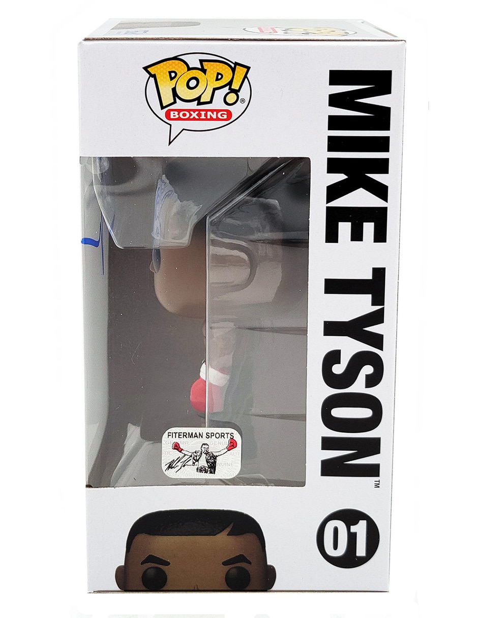 Figura Coleccionable autografiado por Mike Tyson 5