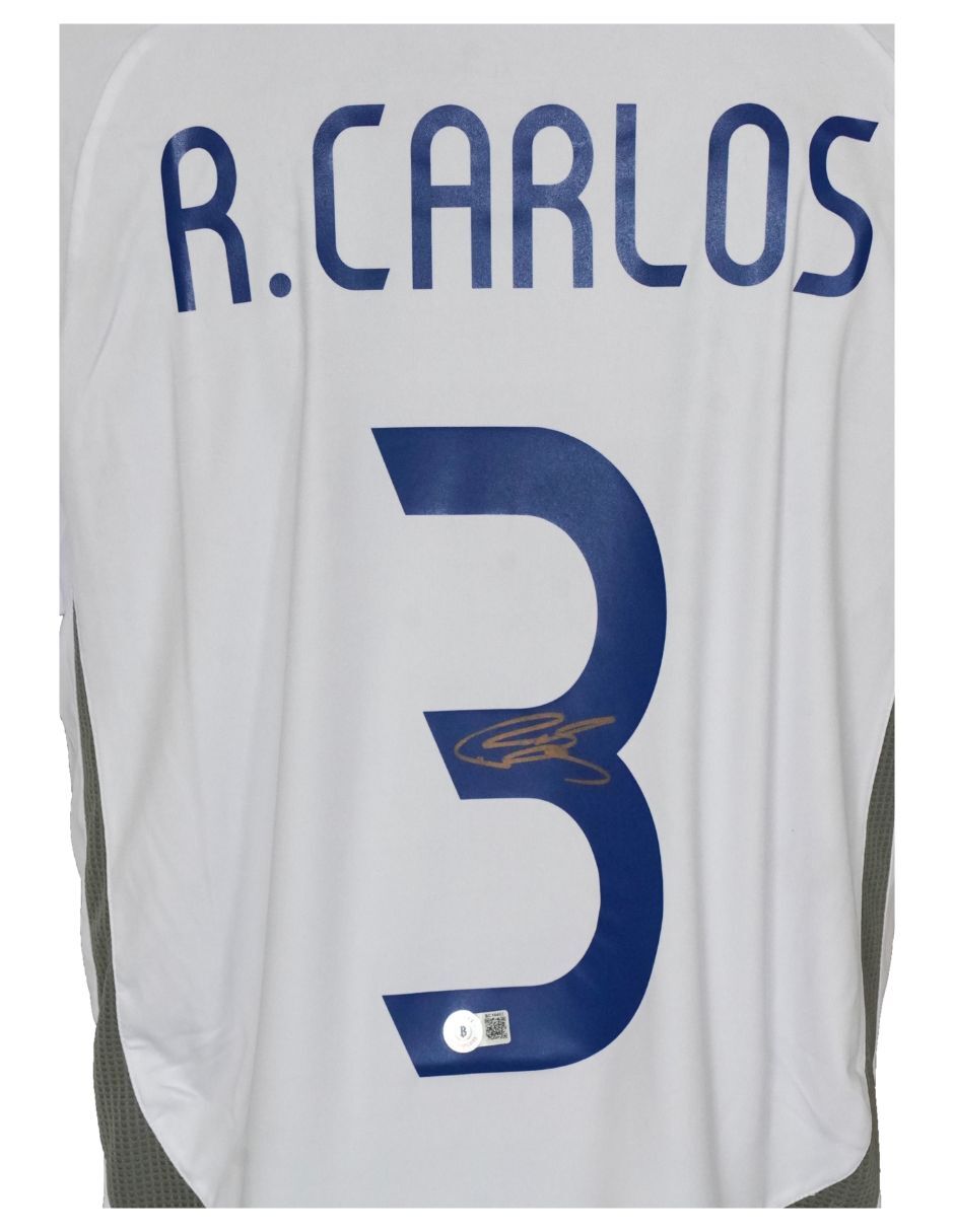 Jersey autografiado por Roberto Carlos 3
