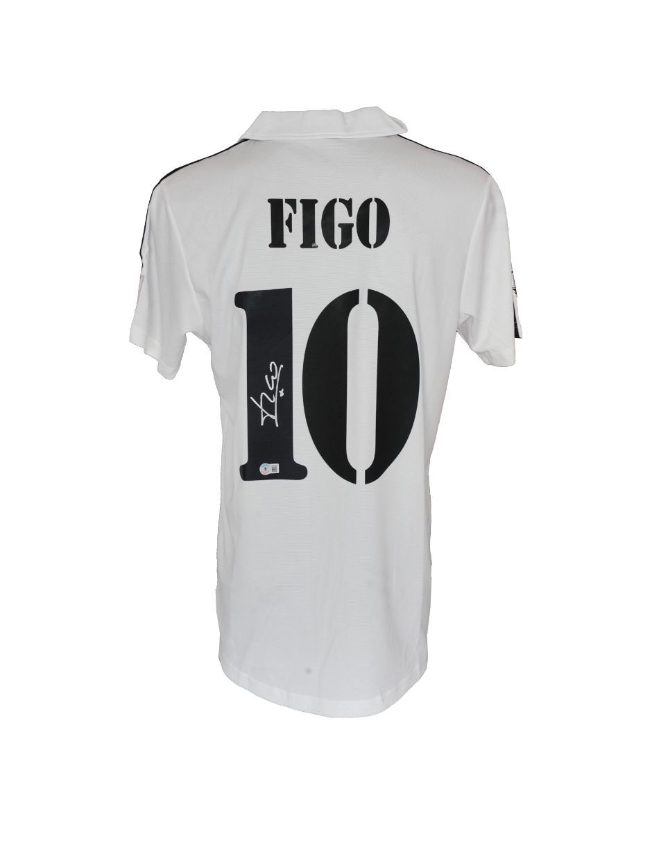 Jersey autografiado por Luís Figo