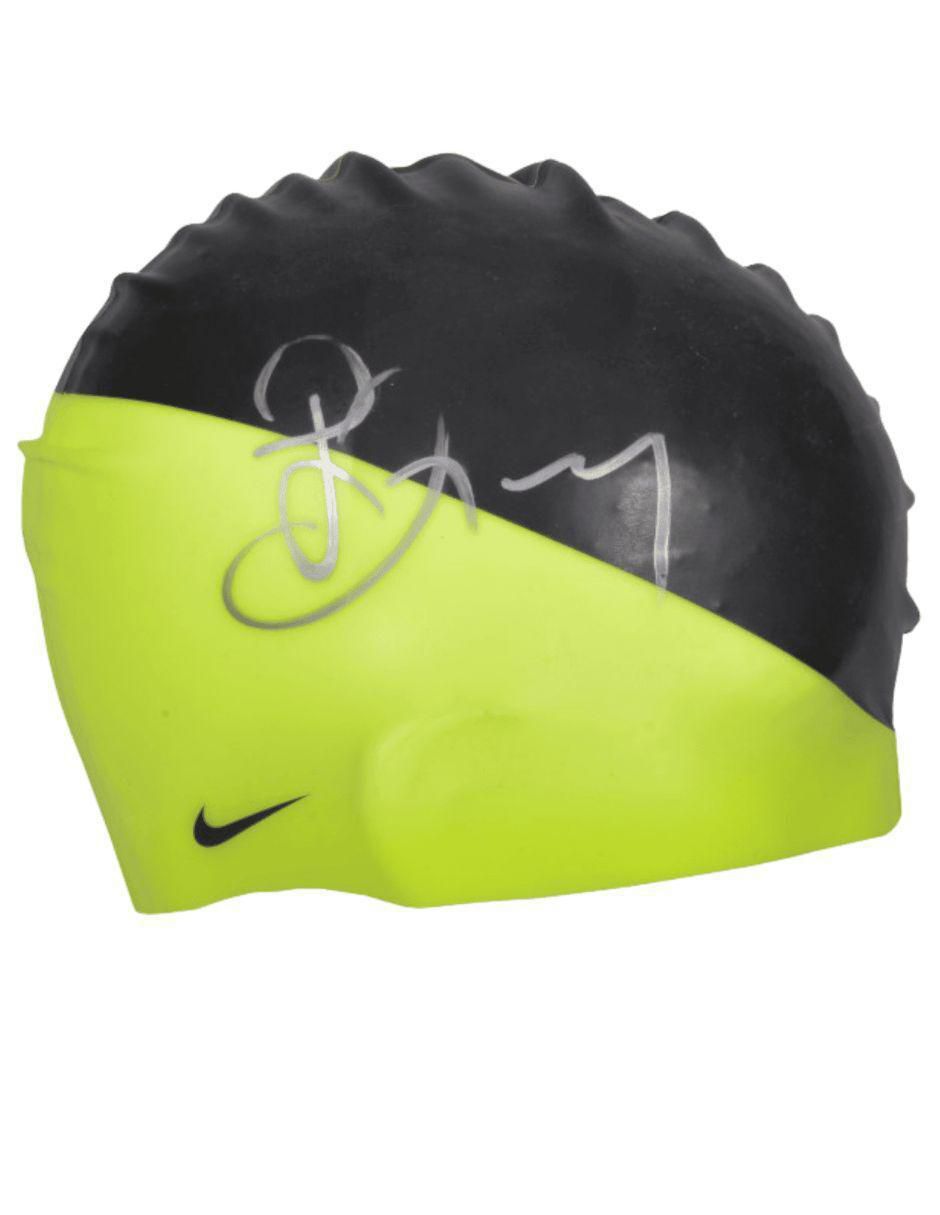 Gorra Para Natación autografiado por Inge de Bruijn 2