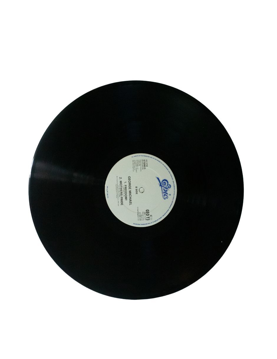 Disco de Vinilo autografiado por George Michael 4