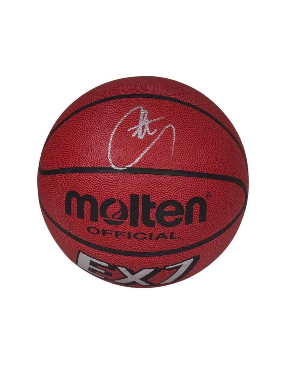 Balón autografiado por Stephen Curry Balón autografiado por Stephen Curry