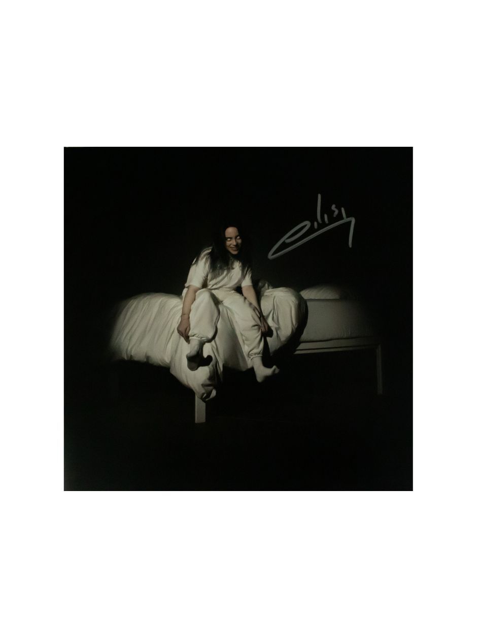 Disco de Vinilo autografiado por Billie Eilish Disco de Vinilo autografiado por Billie Eilish
