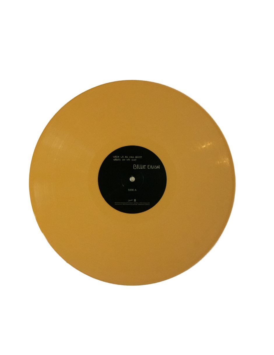Disco de Vinilo autografiado por Billie Eilish 4