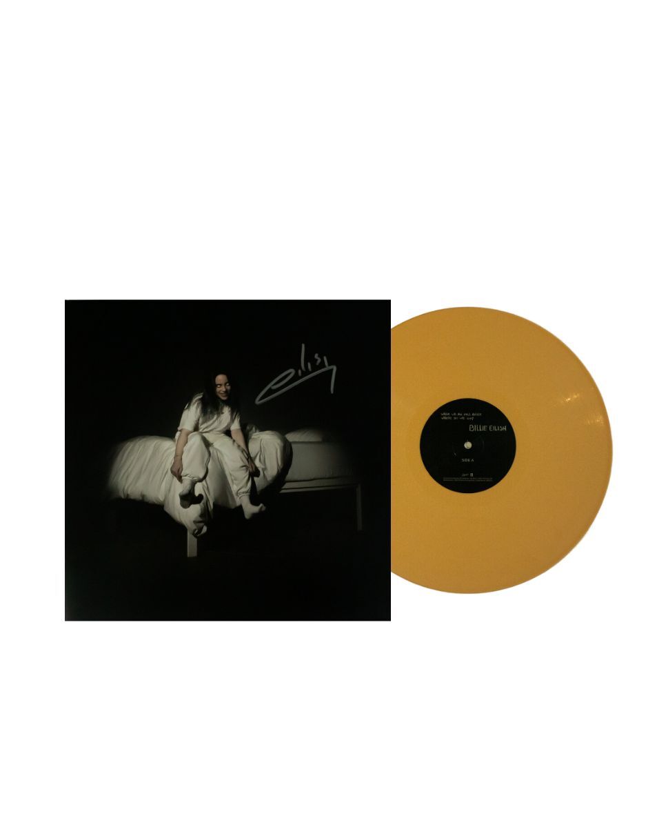 Disco de Vinilo autografiado por Billie Eilish 5