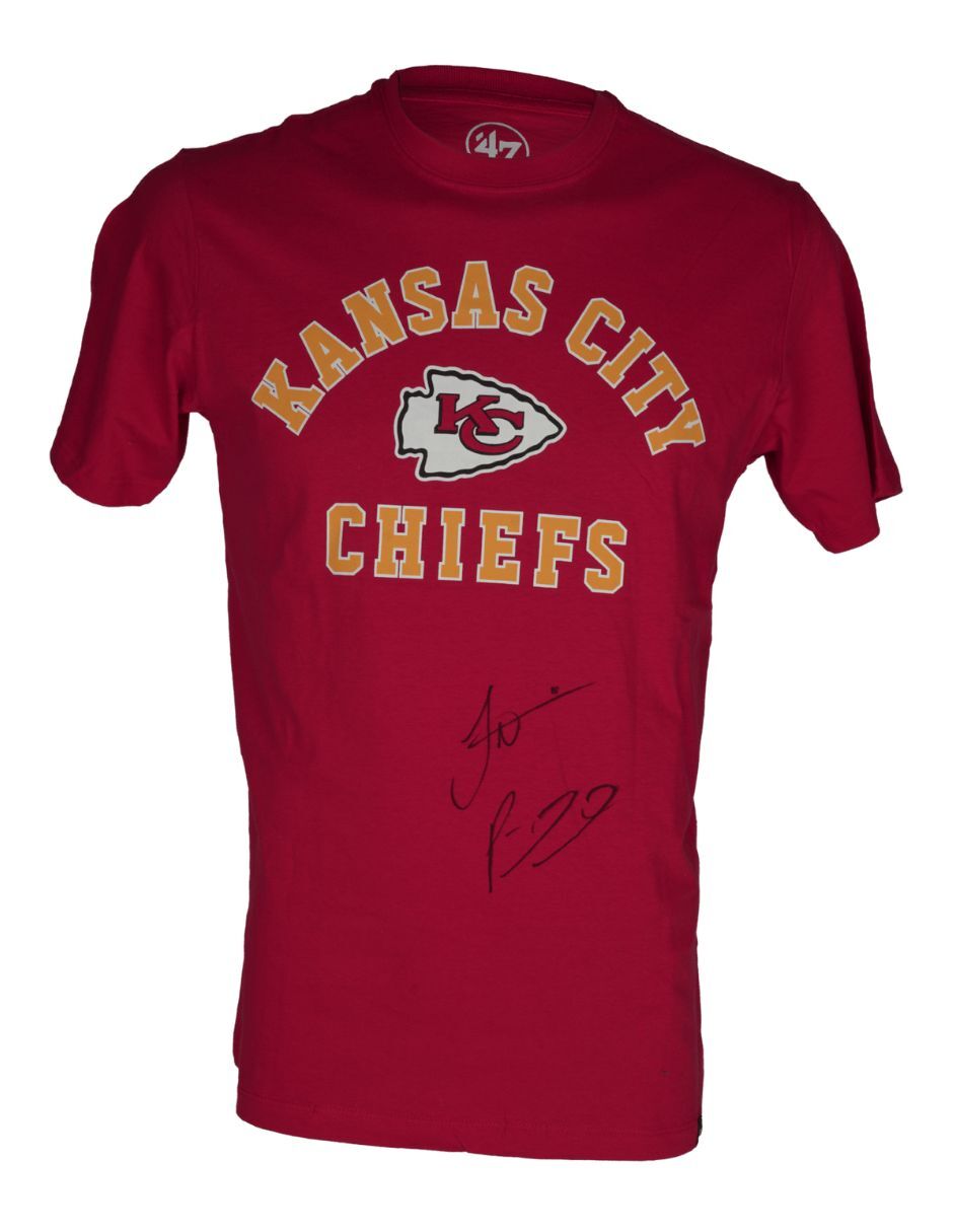 Playera autografiado por Patrick Mahomes 2