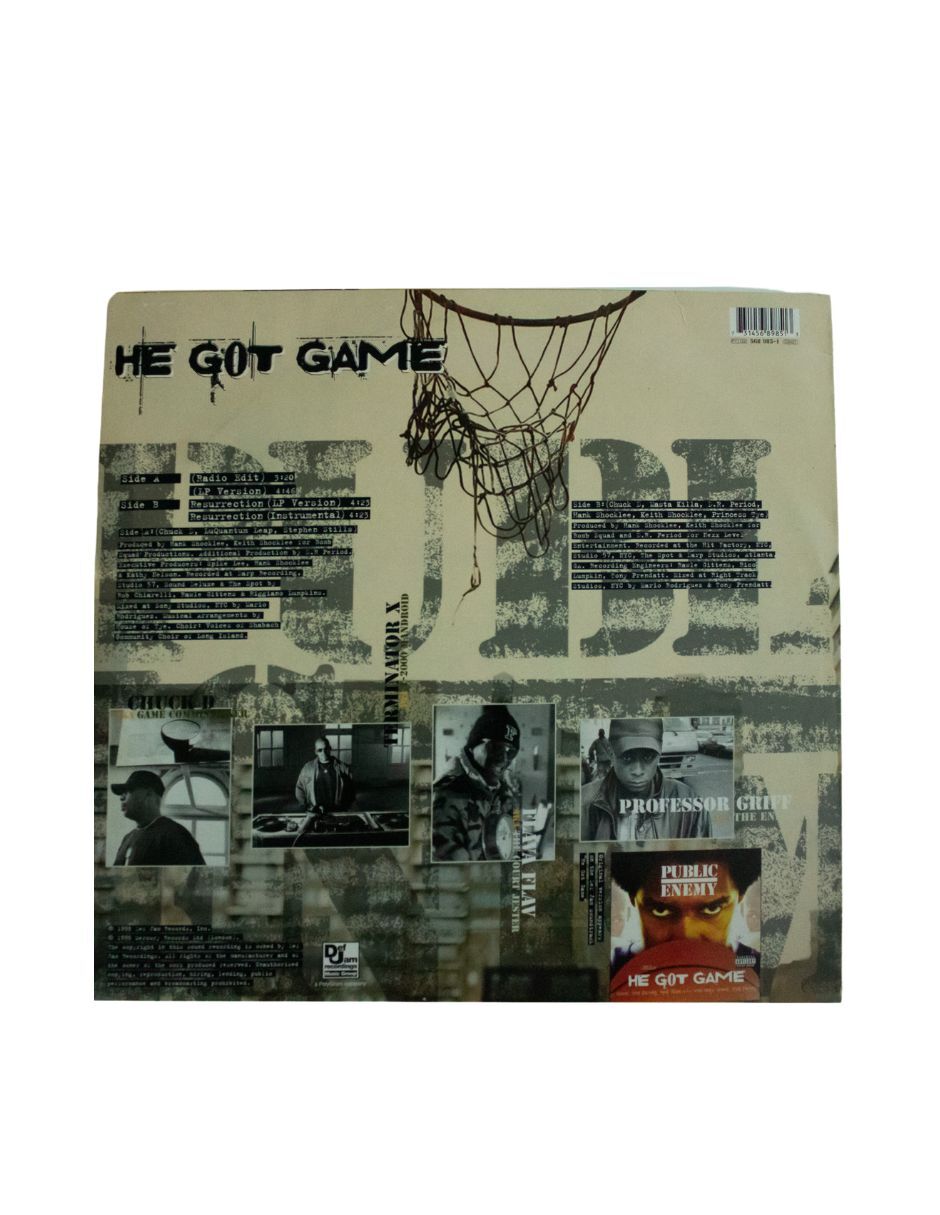 Disco de Vinilo autografiado por Public Enemy 3