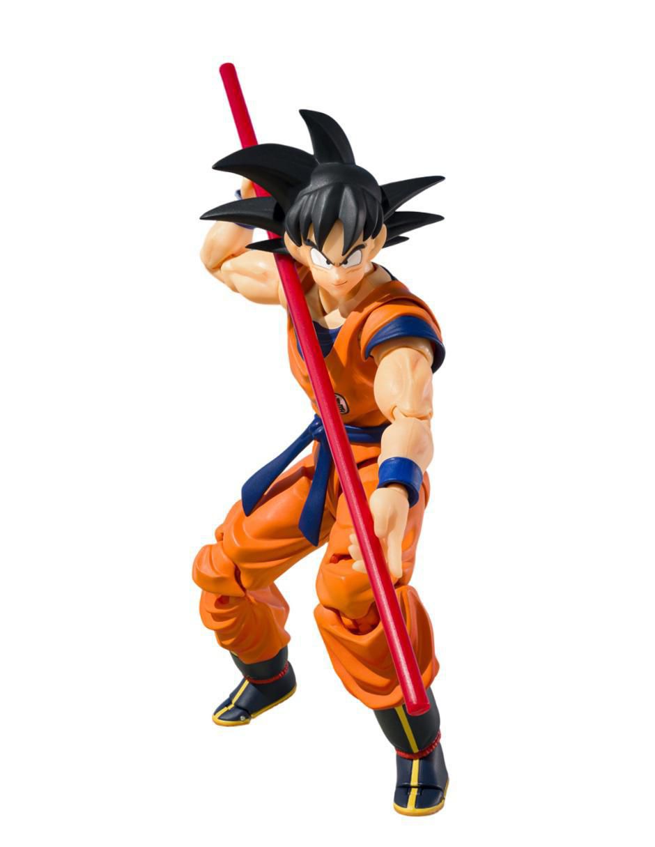 Set figuras acción articulados Dragon Ball Z Goku Flying Nimbus 4