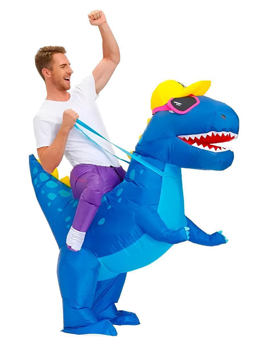 Disfraz de dinosaurio unisex 3