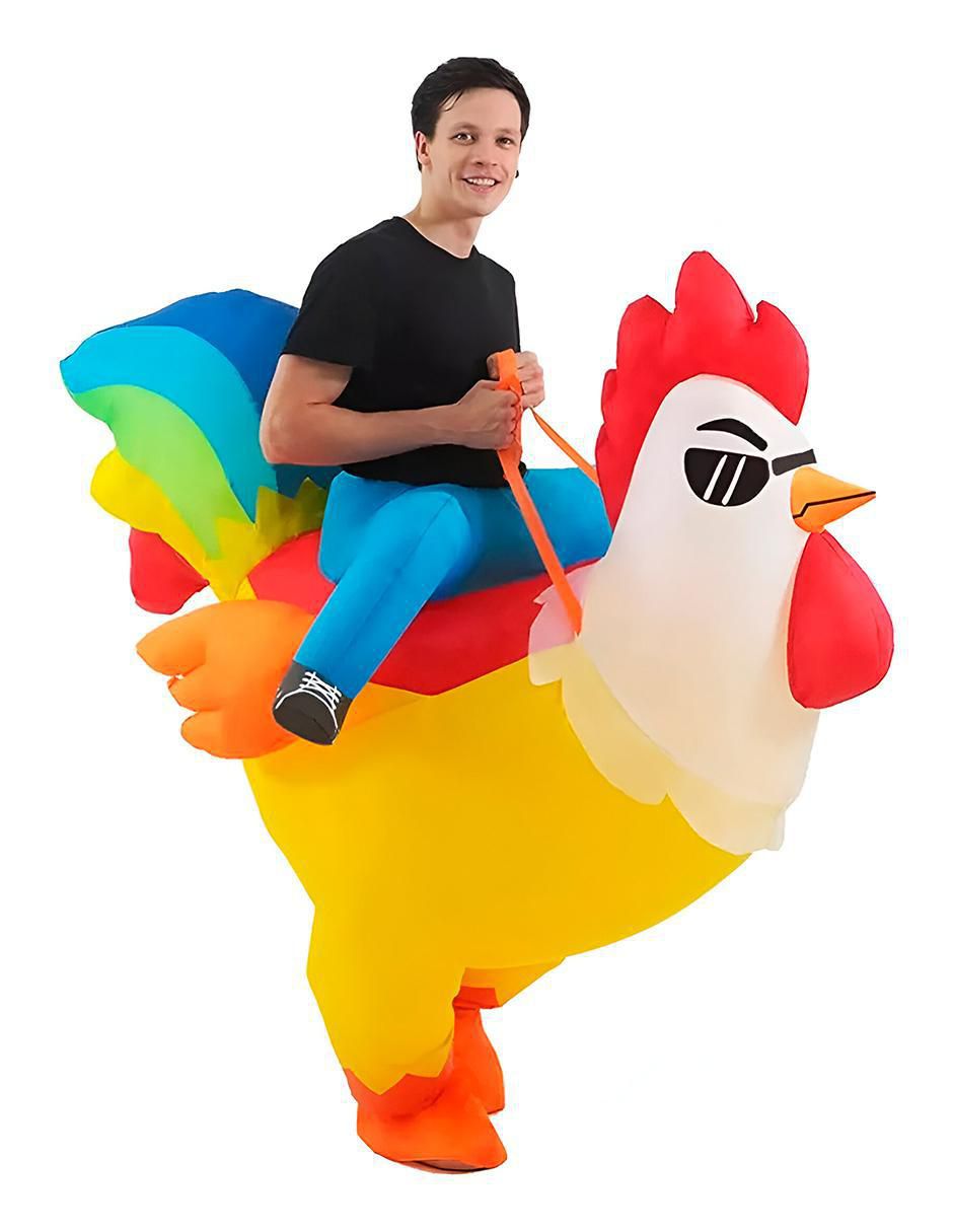 Disfraz de gallina unisex